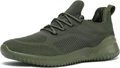 Men's Non Slip Running Shoes Ultra Light Breathable Casual Walking Shoes Fashion Sneakers Mesh Workout Sports Shoes - Image 2