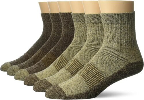 Men's Moisture Control Quarter Socks