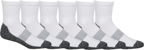Men's Moisture Control Quarter Socks - Image 2